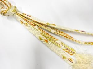 正絹　手組帯締め